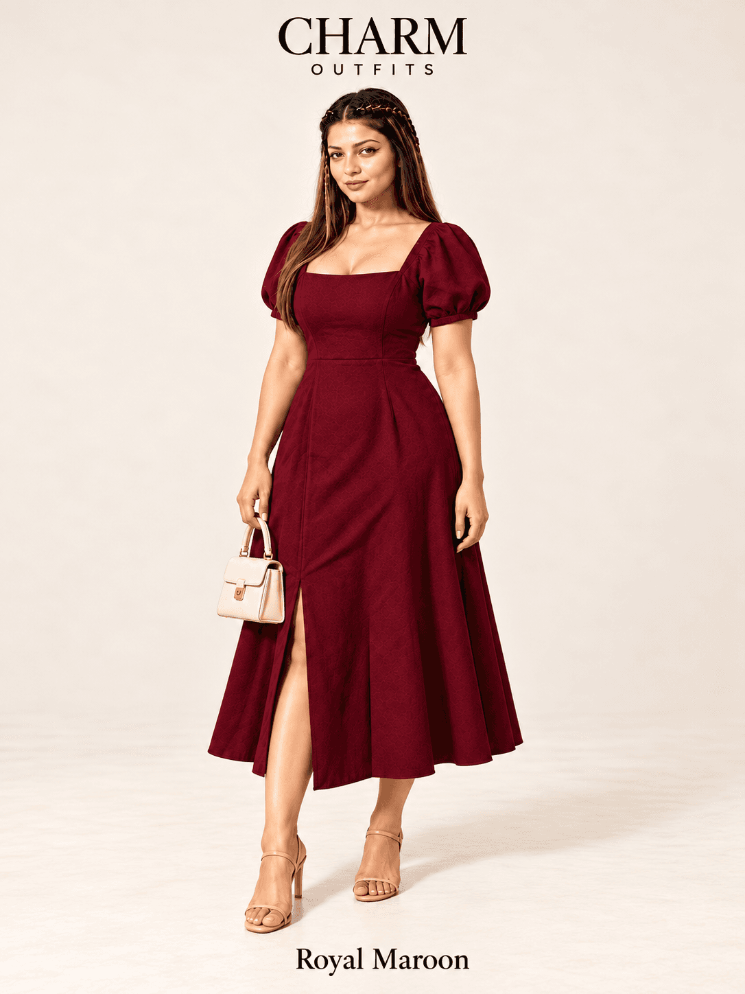 Charm Clara Midi Dress